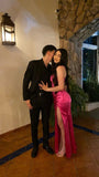 Satin Mermaid Long Party Dress Graduation Dress Evening Dress SD1726