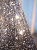 Ball Gown Sweetheart Sequin Long Evening Gowns Prom Dresses SD1827