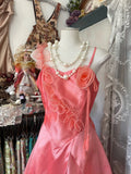 Fashion A line Spaghetti Straps Pink Floor Length Evening Dress Prom Dresses SD1892