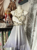 Fashion High Low Halter Ombre Gray Chiffon Evening Dress Prom Dresses SD1898