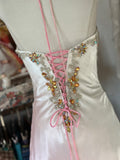 Mermaid Halter Sleeveless Long Ombre Pink Evening Dress Prom Dresses SD1907
