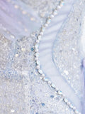Mermaid Sweetheart Sequin Long Prom Dress Evening Dress Formal Dress SD2131