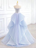 Mermaid Sweetheart Sequin Long Prom Dress Evening Dress Formal Dress SD2131