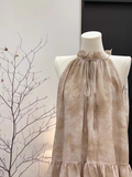A Line Halter Short Women's Holiday Dresses SD213
