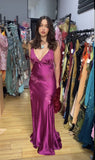 Mermaid Spaghetti Straps Backless Long Prom Dress Evening Dress Formal Dress SD2200 HZ0628