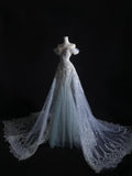 Mermaid Off The Shoulder Silver Beads Long Prom Dresses Formal Evening Dress SD2333