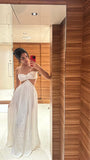 A Line Sweetheart Chiffon Long Party Dress Prom Dresses SD2469