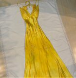 Mermaid Spaghetti Straps Backless Long Party Dresses Prom Dresses SD2714 HZ0628