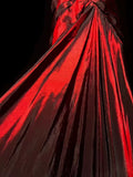 Mermaid Sweetheart Red Taffeta Long Evening Dress Prom Dresses SD2753