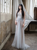 Mermaid Off The Shoulder Silver Sequin Evening Dress Prom Dresses SD2774