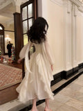 A line High Neckline Chiffon Ankle Length Evening Dress Prom Dresses SD2842