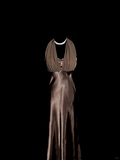 Mermaid V Neckline Chiffon Brown Evening Dress Prom Dresses SD2914