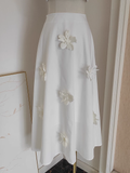 A line Straps White Satin Dinner Party Dresses Birthday Outfits SD384
