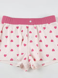 Print Top and Shorts Loungewear Set DJPT
