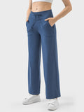 Drawstring Active Pants with Pockets DJPT