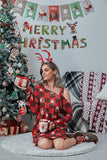 Asymmetrical Neck Long Sleeve Dress DJPT