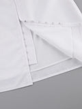 Shirt Dress with Collar Detail DJPT