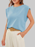 Round Neck Cap Sleeve T-Shirt DJPT