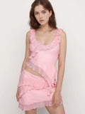 Scoop Neck Tank and Skirt Set DJPT
