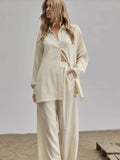Up Long Sleeve Shirt and Pants Set DJPT
