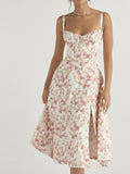 Size Slit Sweetheart Neck Cami Dress Plus Size DJPT