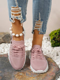 Leopard Lace Up Mesh Athletic DJPT