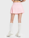 Pleated Detail Mid-Rise Waist Active Skirt DJPT