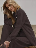 Up Long Sleeve Shirt and Pants Set DJPT