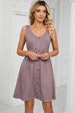 Wide Strap Mini Dress DJPT