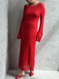 Knit Cami Dress and Cover Up Sweater Set DJPT