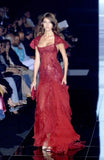Sheath Strapless Burgundy Floor-length Chiffon Long Evening Dress Prom Dresses SD2059 HZ0628