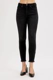Full Size Tummy Control High Rise Adjustable Waist Skinny Jeans Plus Size DJPT
