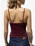 Trim V-neck Cami Top DJPT