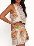 Tank and Skort Two-Piece Set DJPT