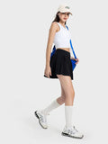 Pleated Detail Mid-Rise Waist Active Skirt DJPT