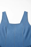 Neck Sleeveless Mini Dress DJPT