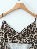 Print Satin Maxi Dress DJPT