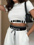 Sleeve Top and Wide Leg Pants Set DJPT