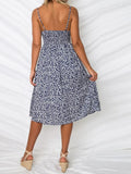 Smocked Sweetheart Neck Cami Dress DJPT