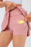 Waist Pleated Active Skirt DJPT