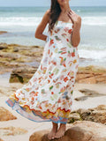 Square Neck Maxi Cami Dress DJPT