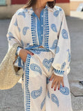 Up Printed Shirt and Pants Set DJPT