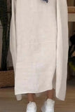 Size Relaxed Fit Short Sleeves Dress Plus Size DJPT