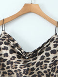 Print Satin Maxi Dress DJPT
