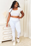 Take Wide Waistband Sports Leggings DJPT