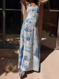 Square Neck Cami Maxi Dress DJPT