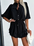 Up Top and Ruffled Skirt Set DJPT