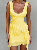 Scoop Neck Tank and Skirt Set DJPT