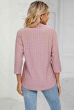 Three-Quarter Sleeve Blouse DJPT