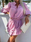 Up Top and Ruffled Skirt Set DJPT